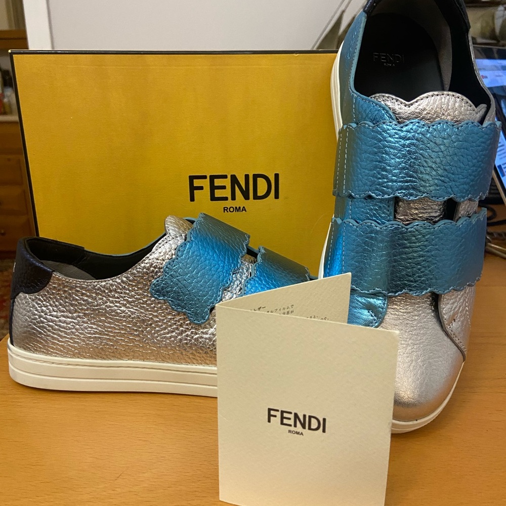 Fendi Glamour Snickers, Brand New, Authentic - Picture 2 of 2